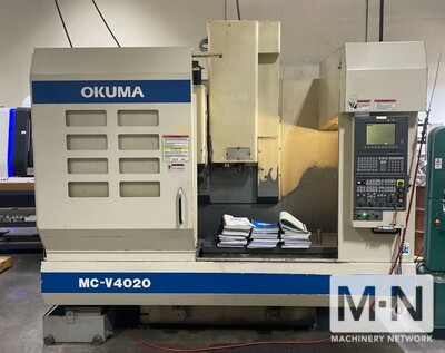 2001 OKUMA MC-V4020 MACHINING CENTERS, VERTICAL, N/C & CNC | Machinery Network Inc.