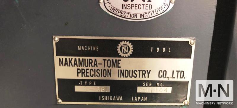 1985 NAKAMURA TOME SLANT 3B LATHES, COMBINATION, N/C & CNC | Machinery Network Inc.