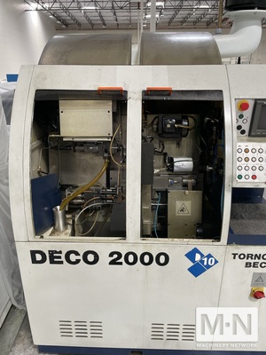 TORNOS-BECHLER DECO-2000 AUTOMATIC SCREW MACHINES, SWISS TYPE, N/C & CNC | Machinery Network Inc.