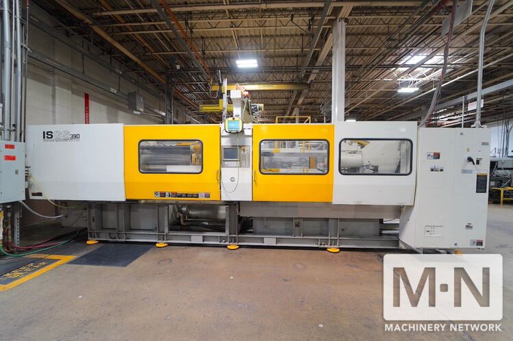 2007 TOSHIBA ISGS390WV21-27 INJECTION MOLDING, HORIZONTAL/VERTICAL | Machinery Network Inc.