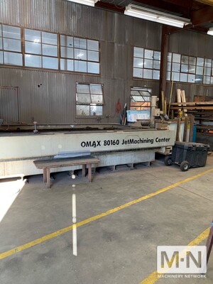 2012,OMAX,80160,WATER JET CUTTING, CNC,|,Machinery Network Inc.