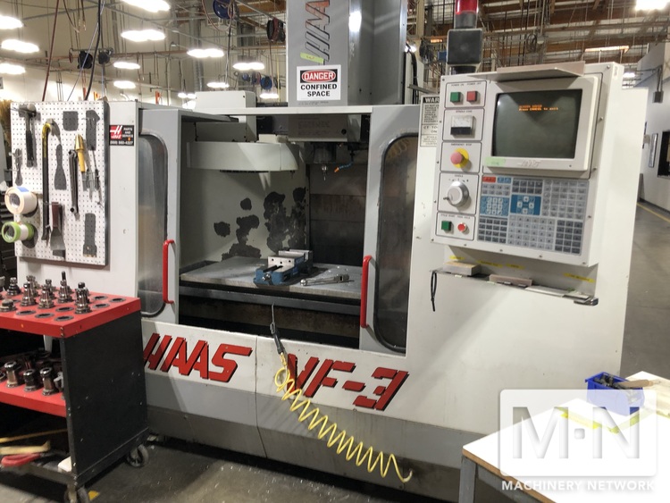 1997 HAAS VF-3 Vertical Machining Centers | Machinery Network Inc.