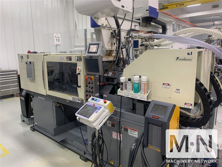 2012 NISSEI 2-COLOR DCE60-2E INJECTION MOLDING, HORIZONTAL/VERTICAL | Machinery Network Inc.