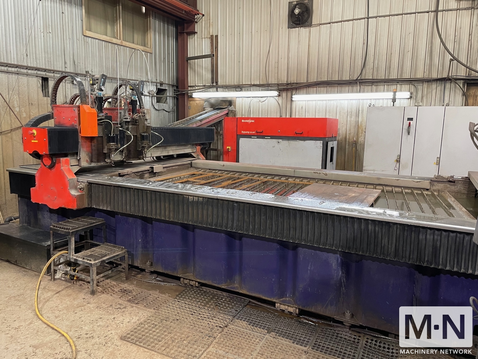 2004 BYSTRONIC BY JET 3015-2 WATER JET CUTTING, CNC | Machinery Network Inc.