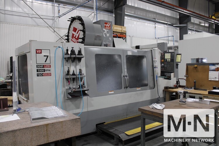 2007 HAAS VF-7/50 Vertical Machining Centers | Machinery Network Inc.