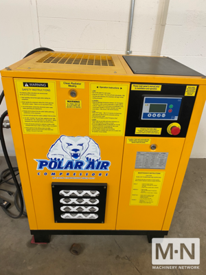 2015 POLAR AIR PRS0100003 AIR COMPRESSORS, ROTARY SCREW/SLIDING VANE | Machinery Network Inc.