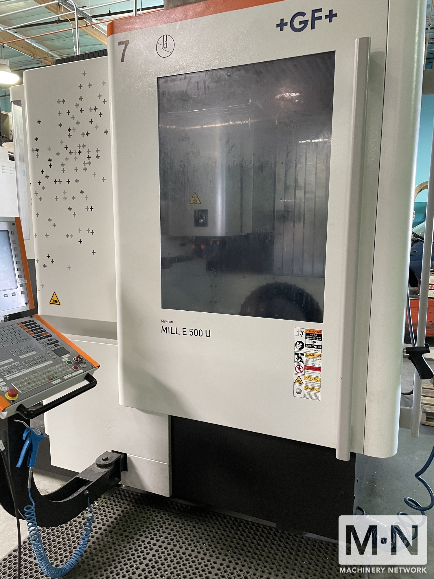 2018 +GF+ MIKRON MILL E 500U Vertical Machining Centers (5-Axis or More) | Machinery Network Inc.