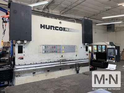 2000 HURCO PR 250-3100 BRAKES, PRESS, N/C & CNC, (Including Hyd/Mech) | Machinery Network Inc.