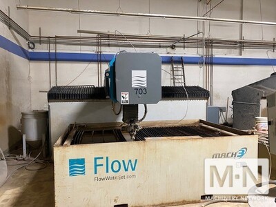2014 FLOW MACH 3 2513B WATER JET CUTTING, CNC | Machinery Network Inc.
