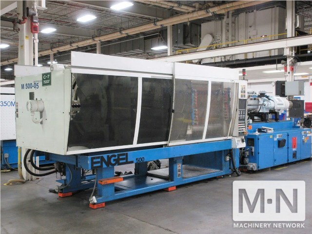 2003 ENGEL ES2550/500 INJECTION MOLDING, HORIZONTAL/VERTICAL | Machinery Network Inc.