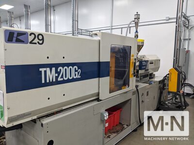1995 TOYO TM-200G2 INJECTION MOLDING, HORIZONTAL/VERTICAL | Machinery Network Inc.
