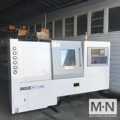 2014 MIGHTY VIPER VT-21MS TURNING CENTERS, N/C & CNC | Machinery Network Inc.
