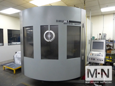 2005 DMG MORI DMU 80 MONOBLOCK MACHINING CENTERS, VERTICAL, N/C & CNC, (Multiple Spindle) | Machinery Network Inc.