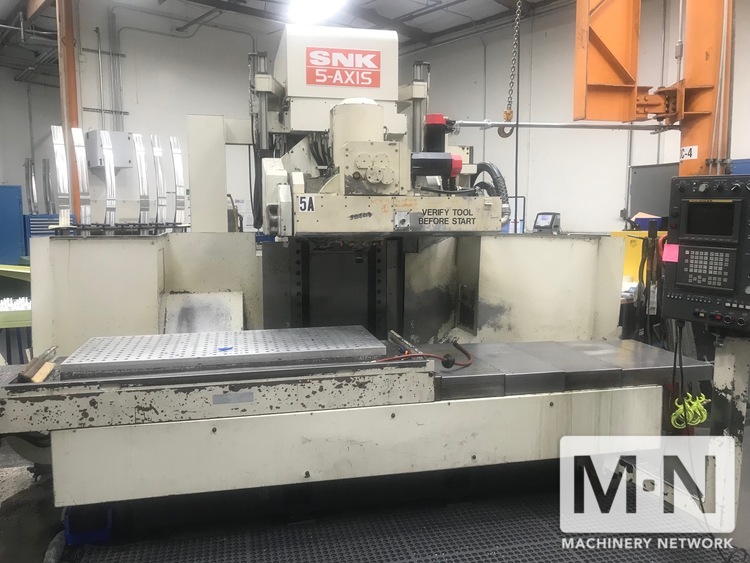 1999 SNK PC-60V 5-AXIS Vertical Machining Centers | Machinery Network