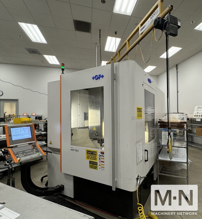 2016 +GF+ MIKRON HEM 700U Vertical Machining Centers (5-Axis or More) | Machinery Network