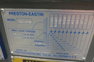 2006 PRESTON EASTIN PA-10 HD12 TABLES, ELEVATING | Machinery Network (4)