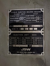 2001 JSW J310ELII ELECTRIC INJECTION MOLDING, HORIZONTAL/VERTICAL | Machinery Network (10)