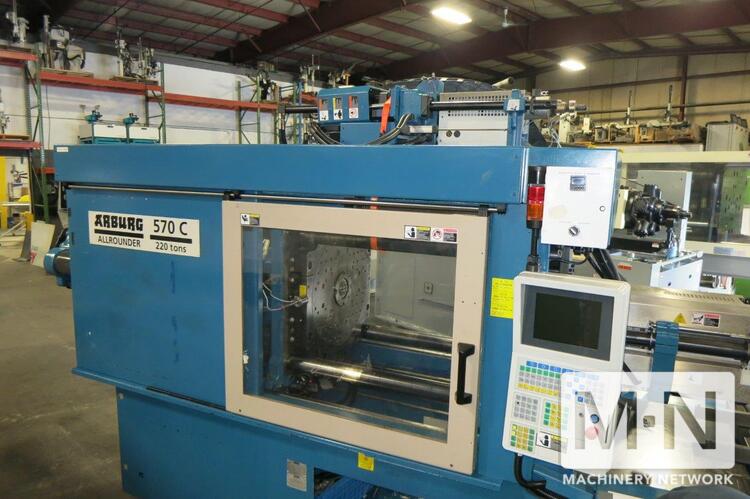 2005 ARBURG 2-COLOR 570C2000-800/60 INJECTION MOLDING, HORIZONTAL/VERTICAL | Machinery Network