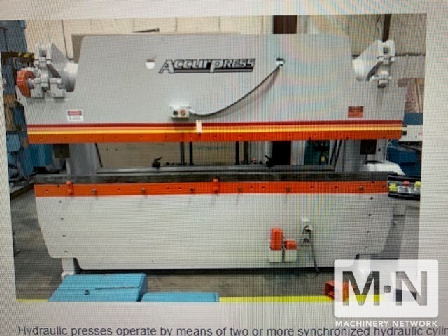 1985 ACCURPRESS 706010 BRAKES, PRESS, N/C & CNC, (Including Hyd/Mech) | Machinery Network